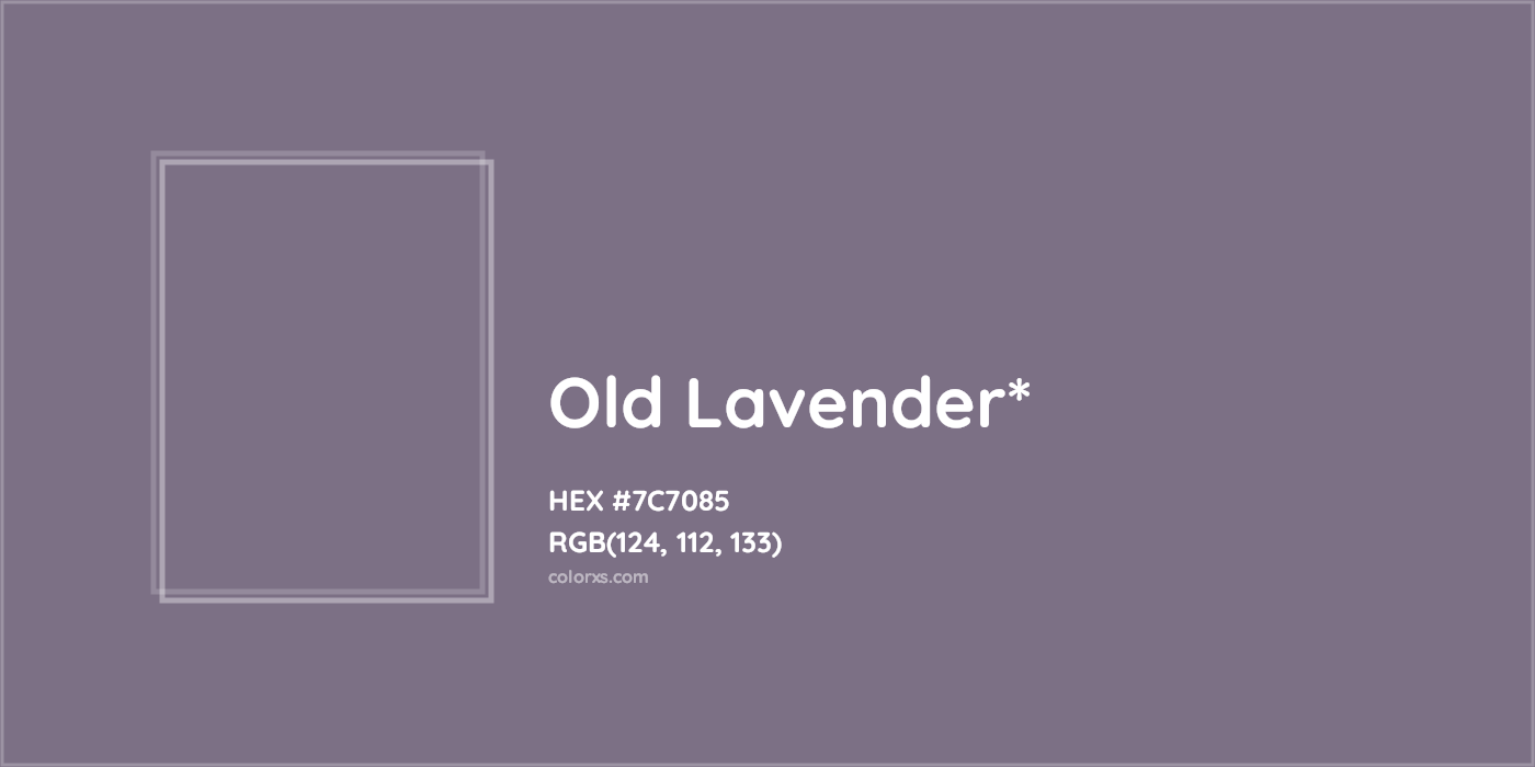 HEX #7C7085 Color Name, Color Code, Palettes, Similar Paints, Images