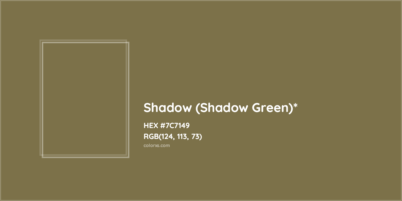 HEX #7C7149 Color Name, Color Code, Palettes, Similar Paints, Images