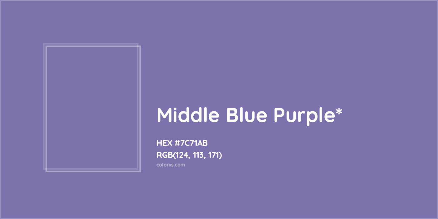 HEX #7C71AB Color Name, Color Code, Palettes, Similar Paints, Images