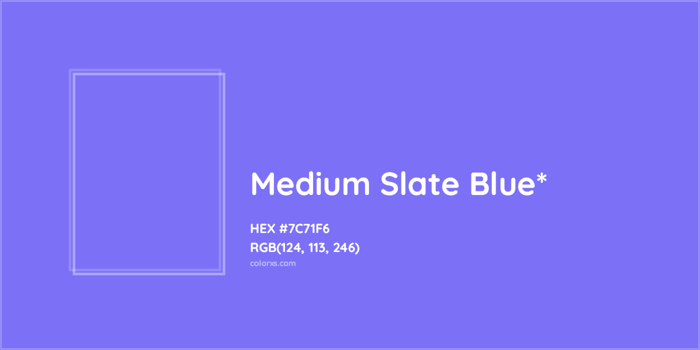 HEX #7C71F6 Color Name, Color Code, Palettes, Similar Paints, Images