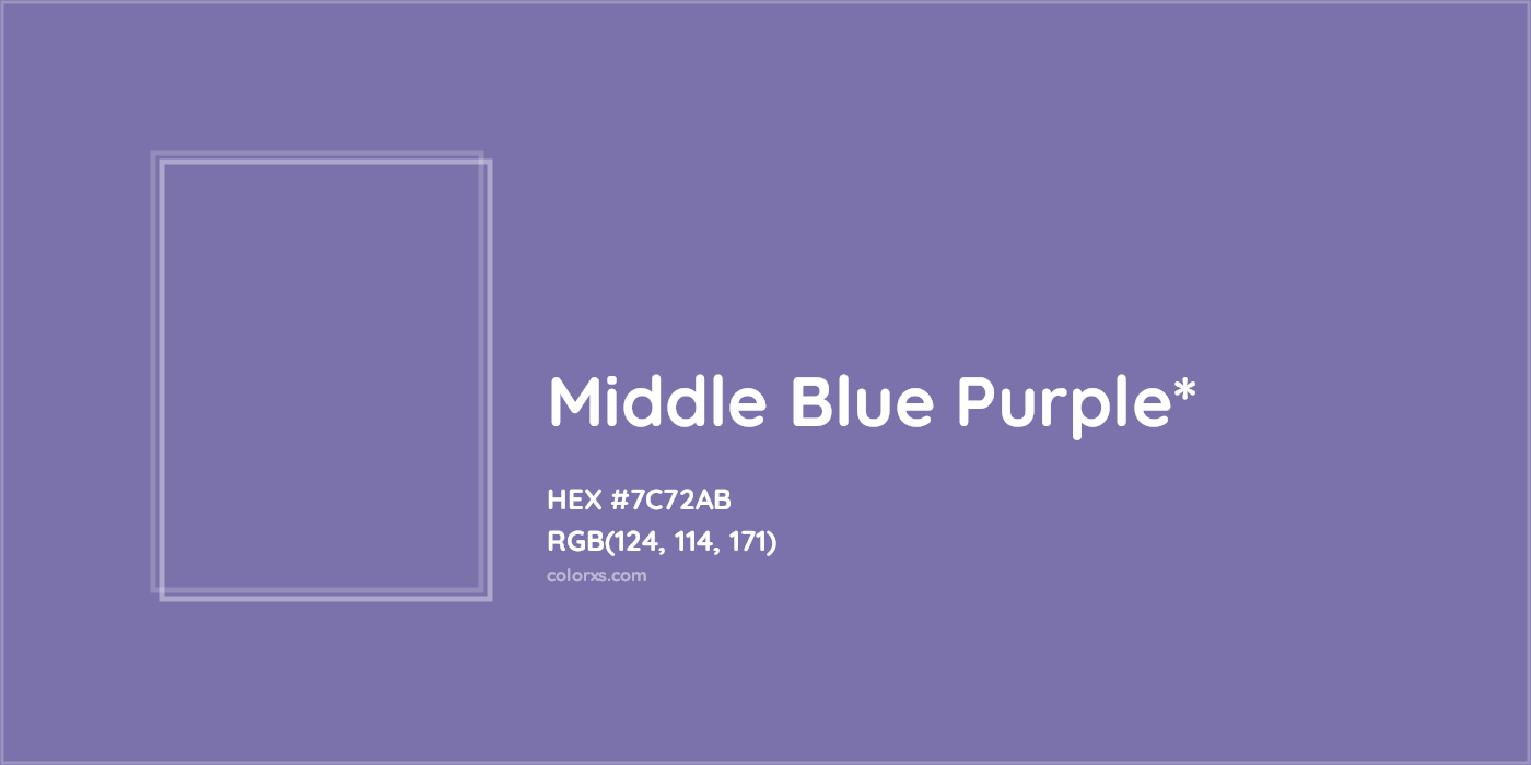 HEX #7C72AB Color Name, Color Code, Palettes, Similar Paints, Images