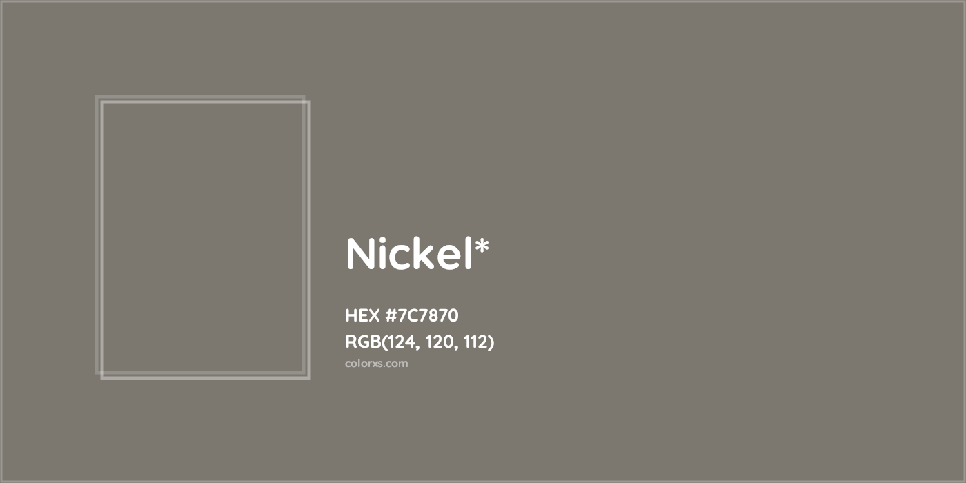 HEX #7C7870 Color Name, Color Code, Palettes, Similar Paints, Images