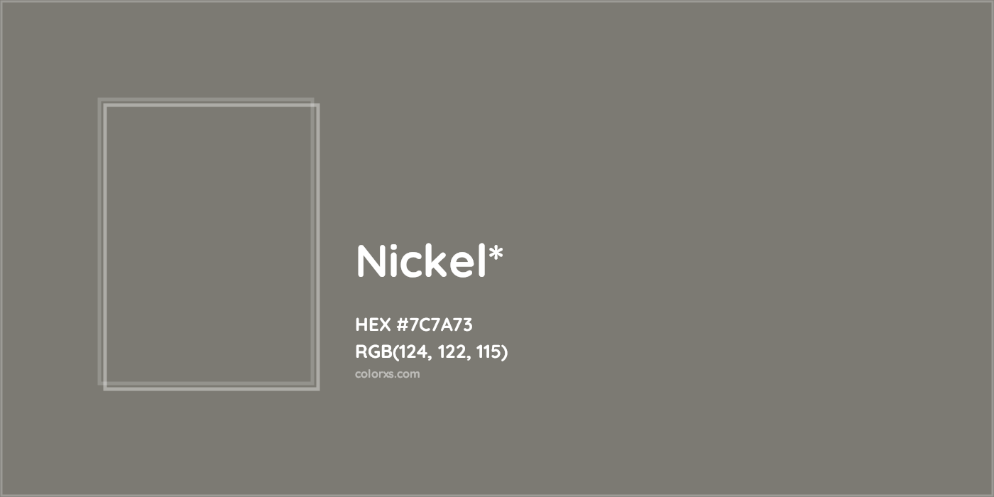 HEX #7C7A73 Color Name, Color Code, Palettes, Similar Paints, Images