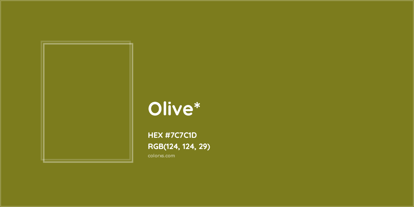HEX #7C7C1D Color Name, Color Code, Palettes, Similar Paints, Images
