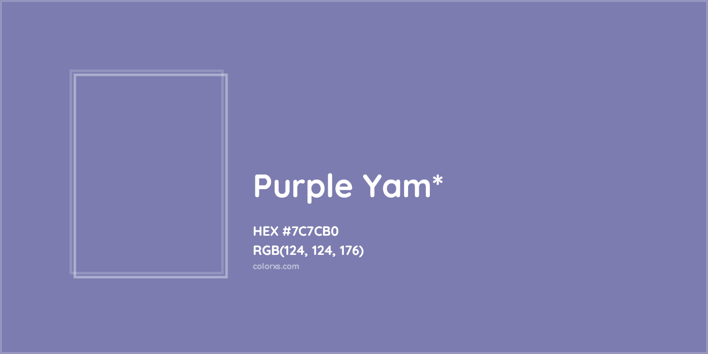 HEX #7C7CB0 Color Name, Color Code, Palettes, Similar Paints, Images