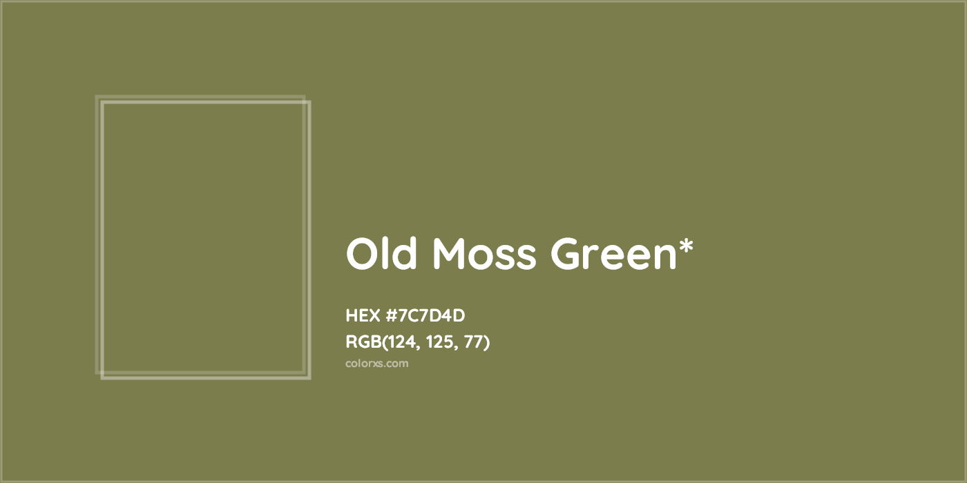HEX #7C7D4D Color Name, Color Code, Palettes, Similar Paints, Images