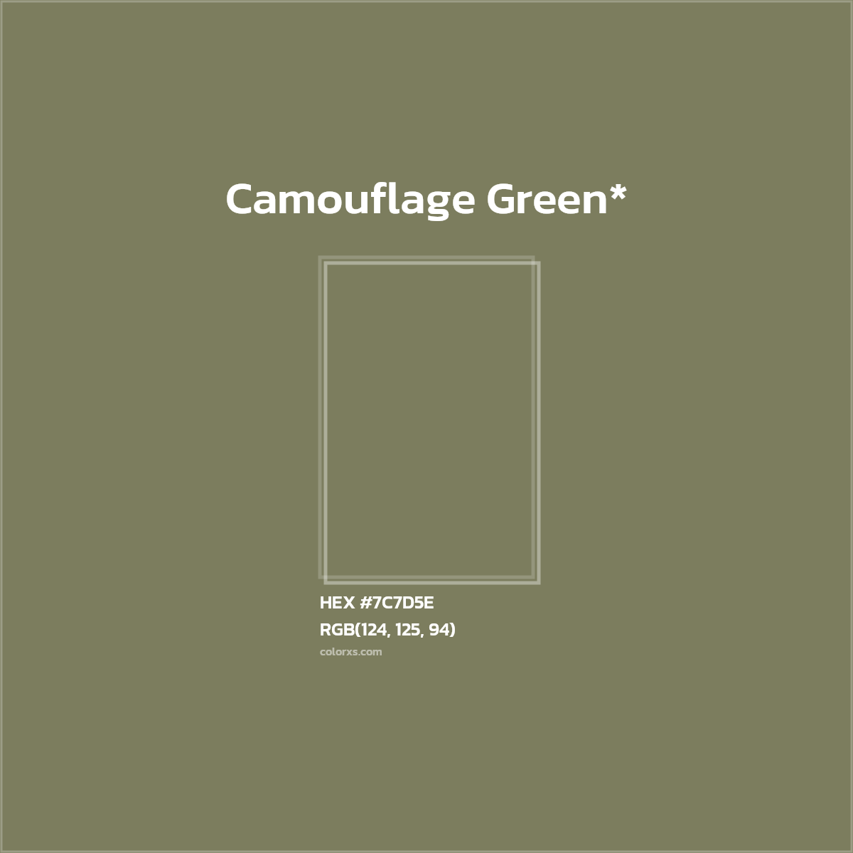 HEX #7C7D5E Color Name, Color Code, Palettes, Similar Paints, Images