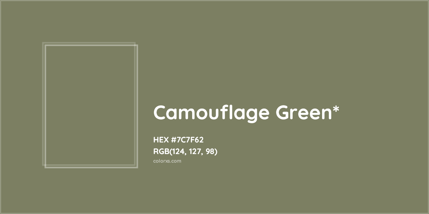 HEX #7C7F62 Color Name, Color Code, Palettes, Similar Paints, Images