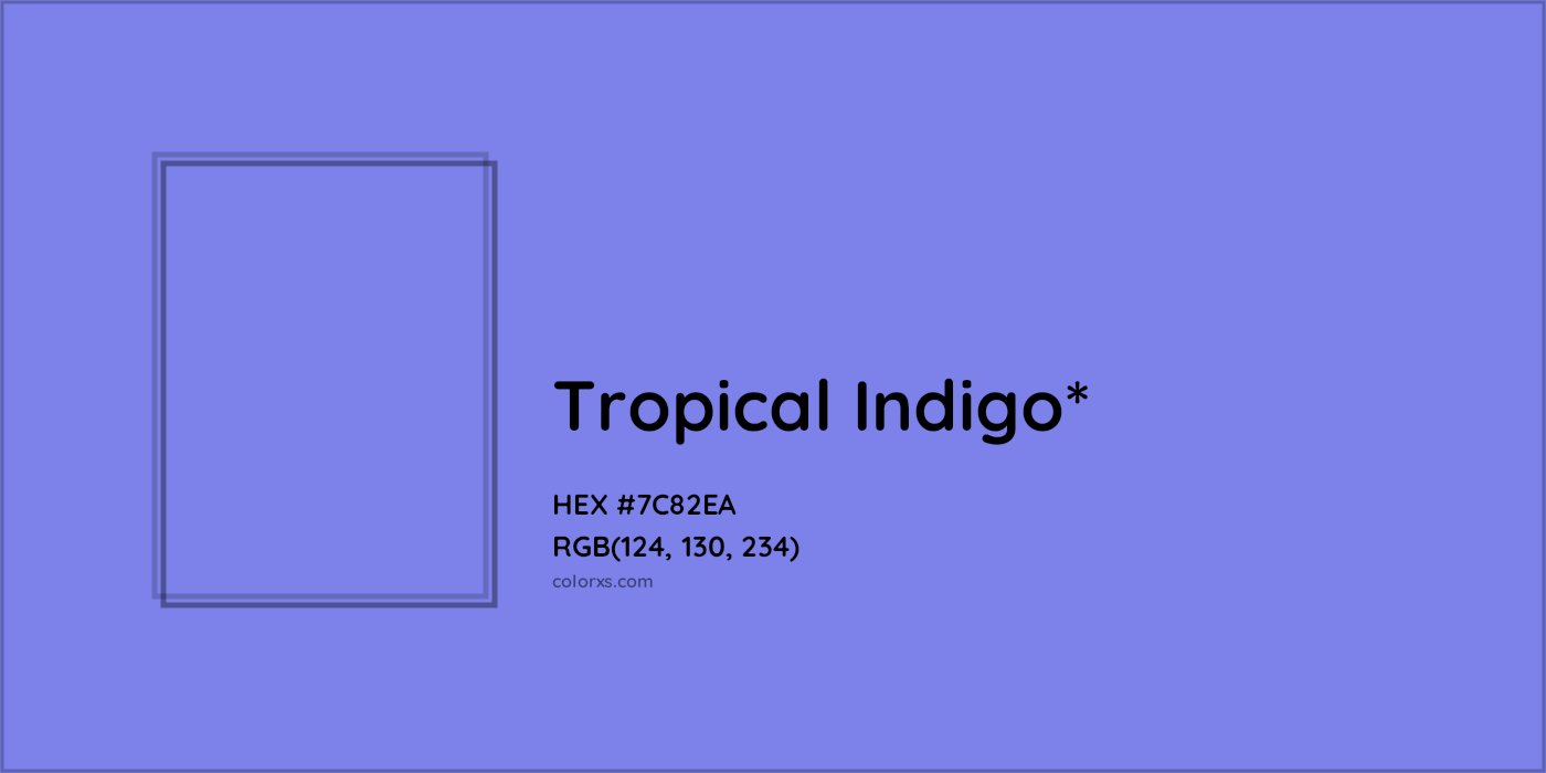 HEX #7C82EA Color Name, Color Code, Palettes, Similar Paints, Images