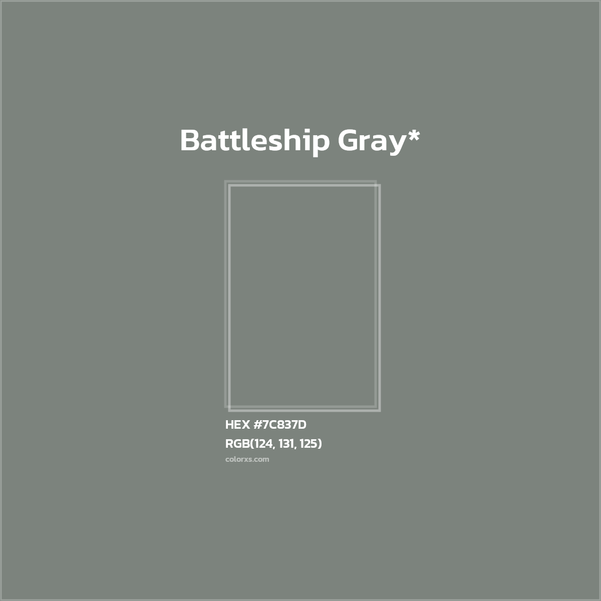 HEX #7C837D Color Name, Color Code, Palettes, Similar Paints, Images