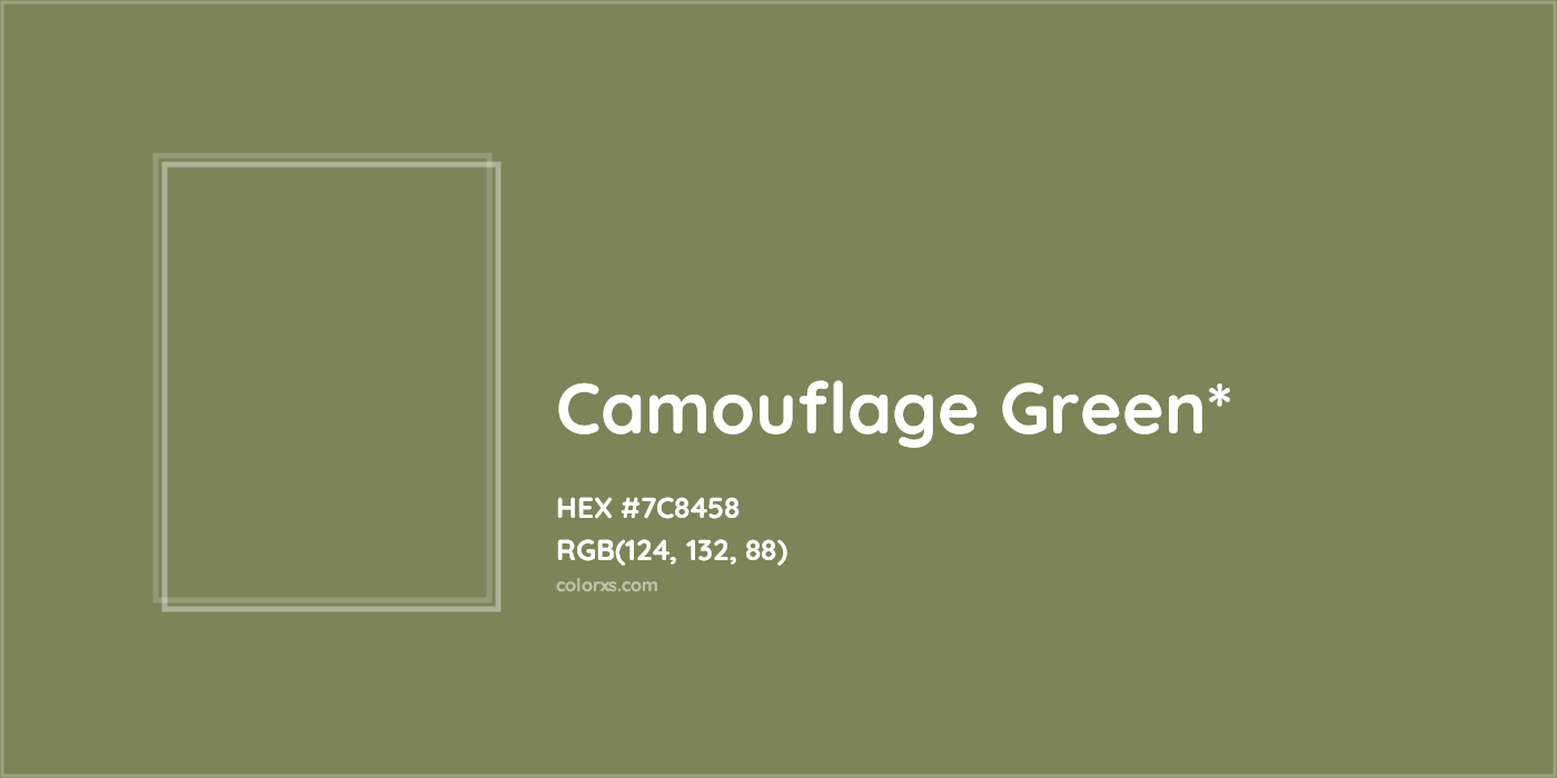 HEX #7C8458 Color Name, Color Code, Palettes, Similar Paints, Images