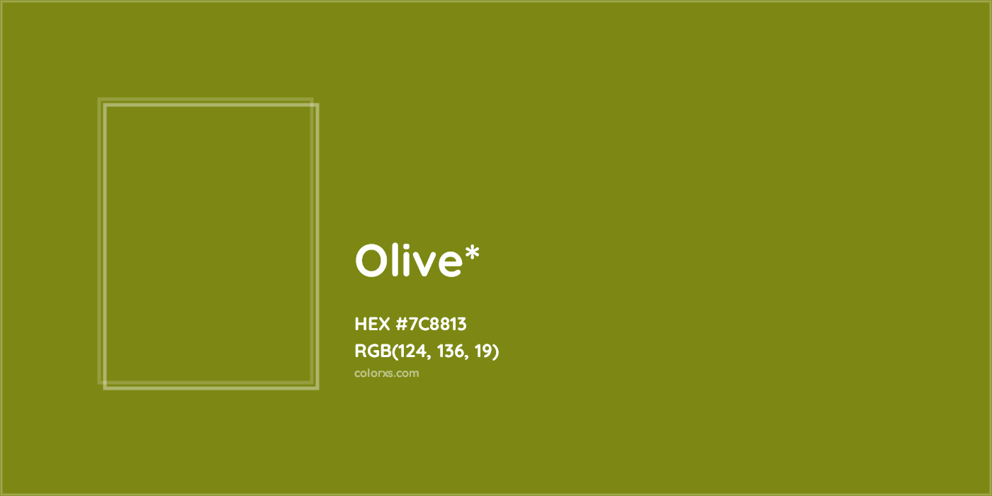 HEX #7C8813 Color Name, Color Code, Palettes, Similar Paints, Images