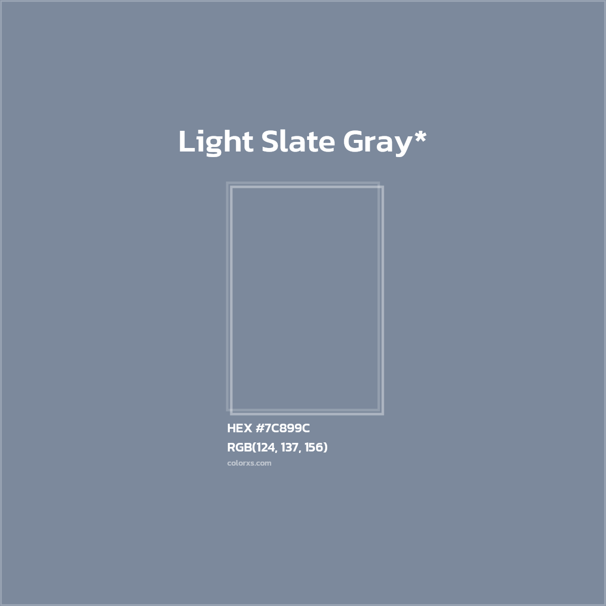 HEX #7C899C Color Name, Color Code, Palettes, Similar Paints, Images