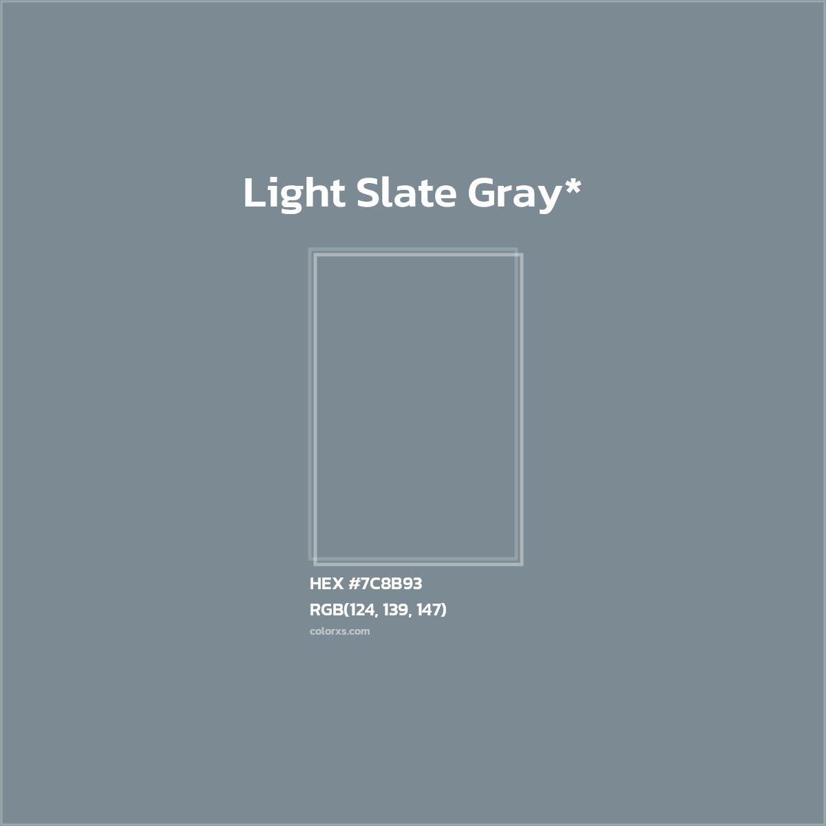 HEX #7C8B93 Color Name, Color Code, Palettes, Similar Paints, Images