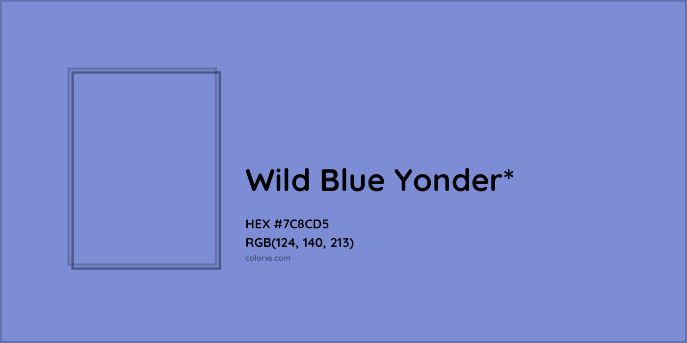 HEX #7C8CD5 Color Name, Color Code, Palettes, Similar Paints, Images