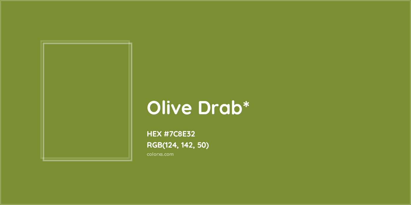 HEX #7C8E32 Color Name, Color Code, Palettes, Similar Paints, Images