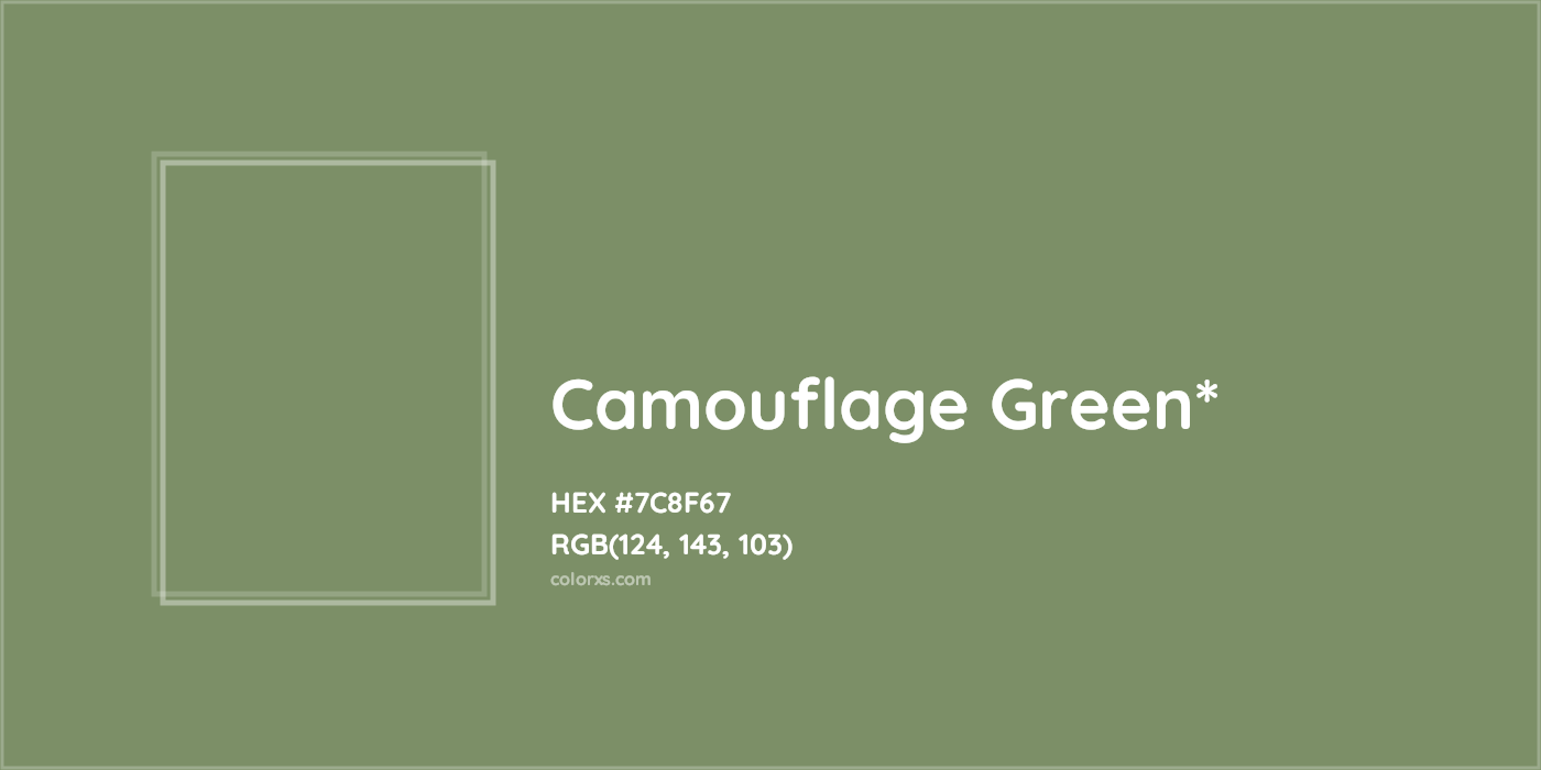 HEX #7C8F67 Color Name, Color Code, Palettes, Similar Paints, Images