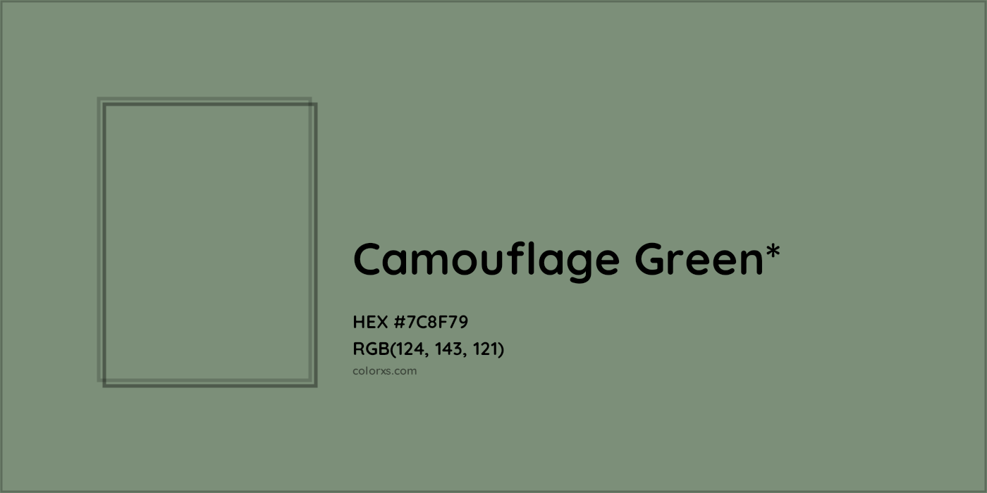 HEX #7C8F79 Color Name, Color Code, Palettes, Similar Paints, Images