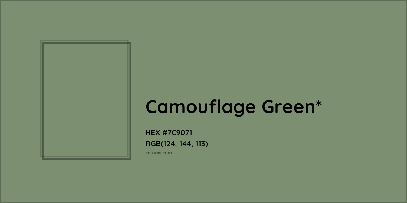 HEX #7C9071 Color Name, Color Code, Palettes, Similar Paints, Images