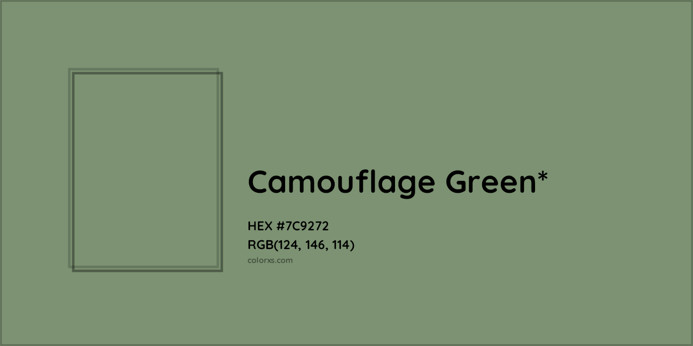 HEX #7C9272 Color Name, Color Code, Palettes, Similar Paints, Images