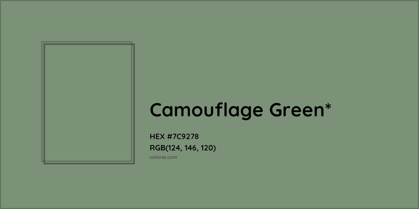 HEX #7C9278 Color Name, Color Code, Palettes, Similar Paints, Images