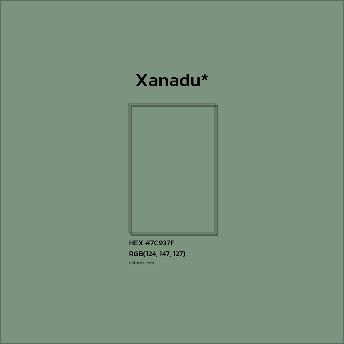 HEX #7C937F Color Name, Color Code, Palettes, Similar Paints, Images