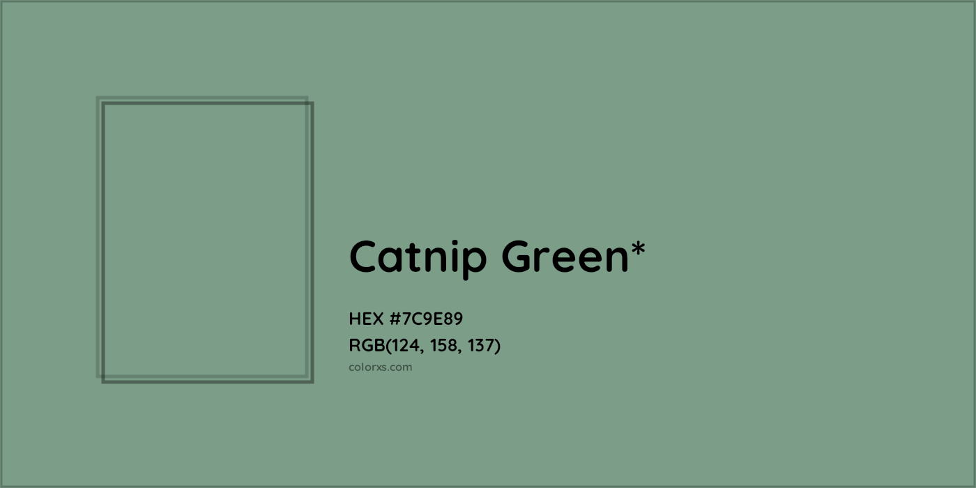 HEX #7C9E89 Color Name, Color Code, Palettes, Similar Paints, Images