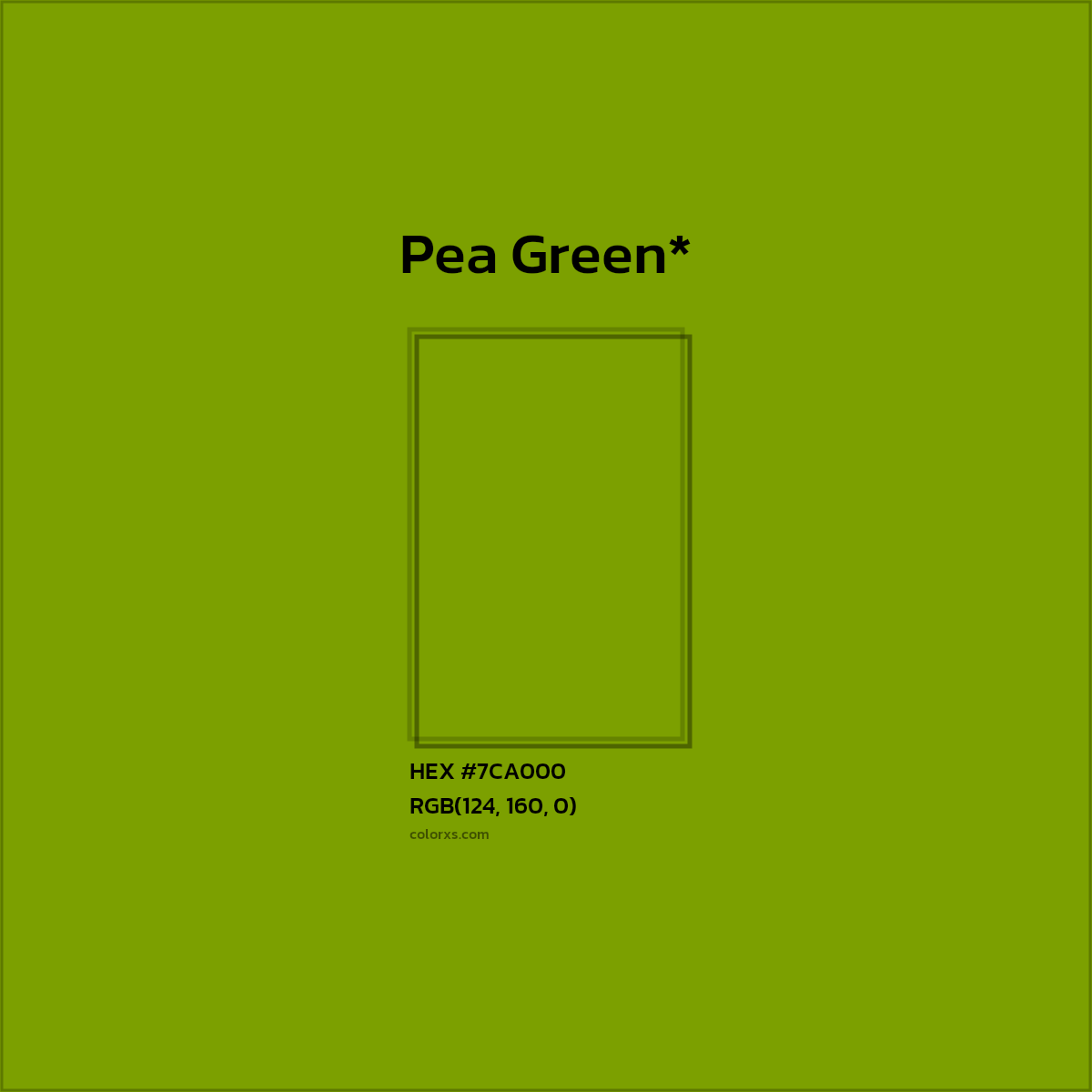 HEX #7CA000 Color Name, Color Code, Palettes, Similar Paints, Images