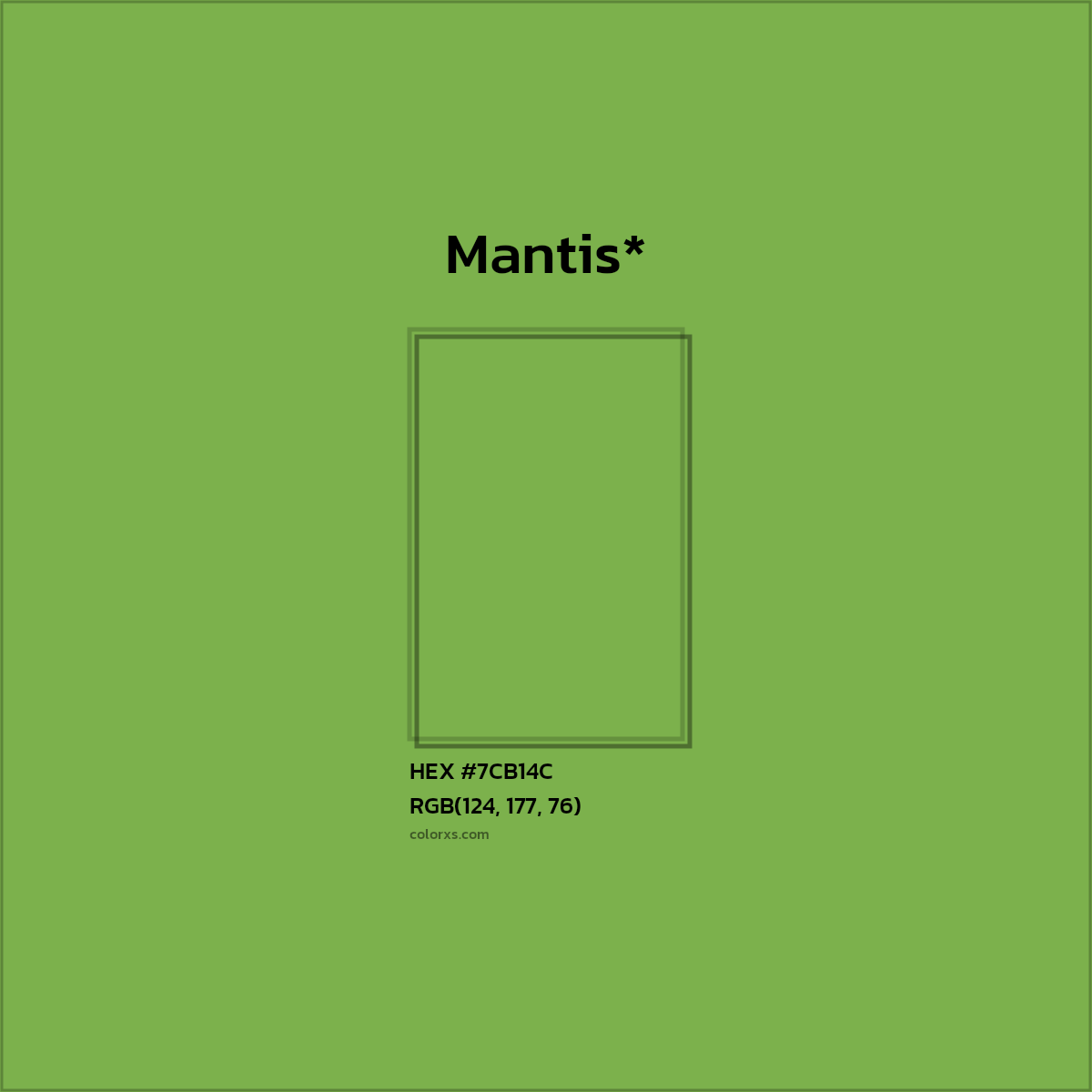 HEX #7CB14C Color Name, Color Code, Palettes, Similar Paints, Images