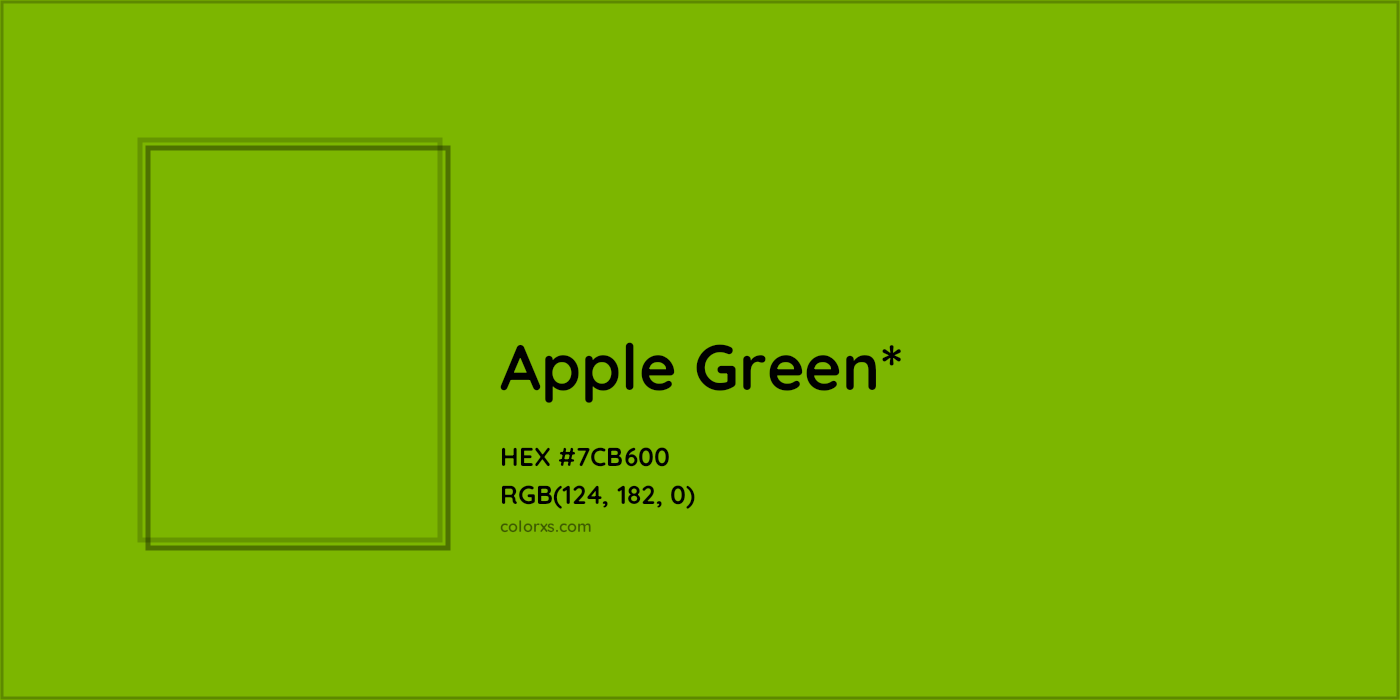 HEX #7CB600 Color Name, Color Code, Palettes, Similar Paints, Images
