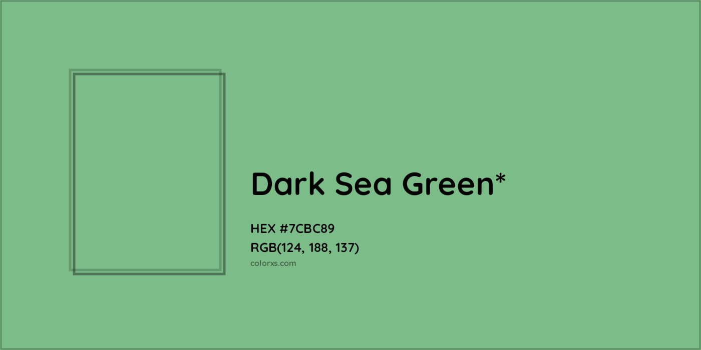 HEX #7CBC89 Color Name, Color Code, Palettes, Similar Paints, Images