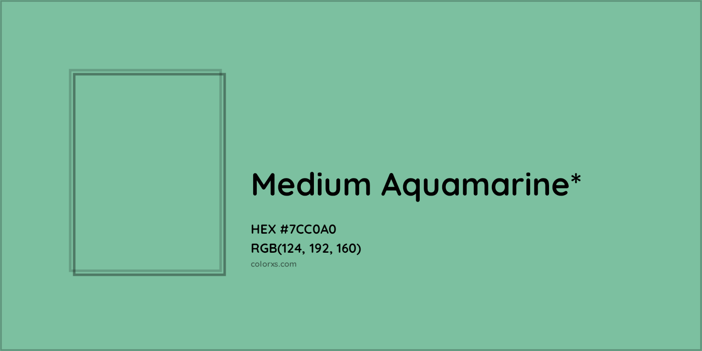 HEX #7CC0A0 Color Name, Color Code, Palettes, Similar Paints, Images