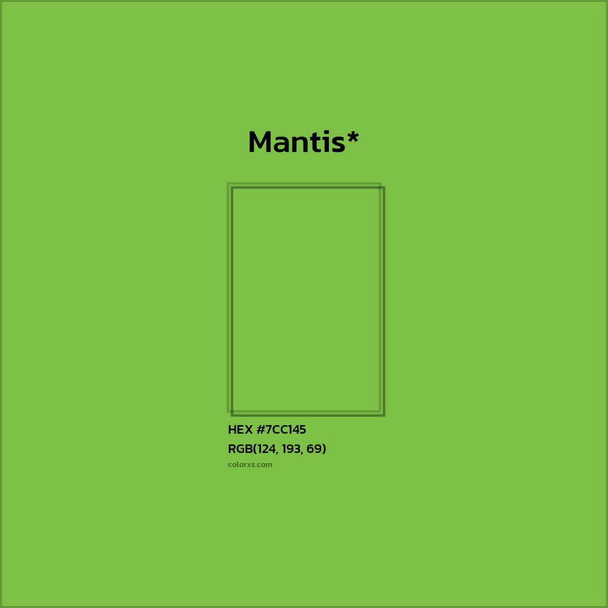 HEX #7CC145 Color Name, Color Code, Palettes, Similar Paints, Images
