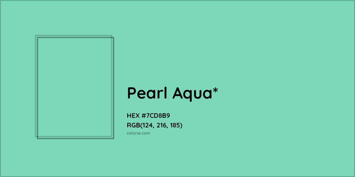 HEX #7CD8B9 Color Name, Color Code, Palettes, Similar Paints, Images
