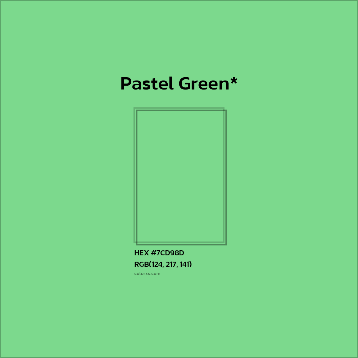 HEX #7CD98D Color Name, Color Code, Palettes, Similar Paints, Images
