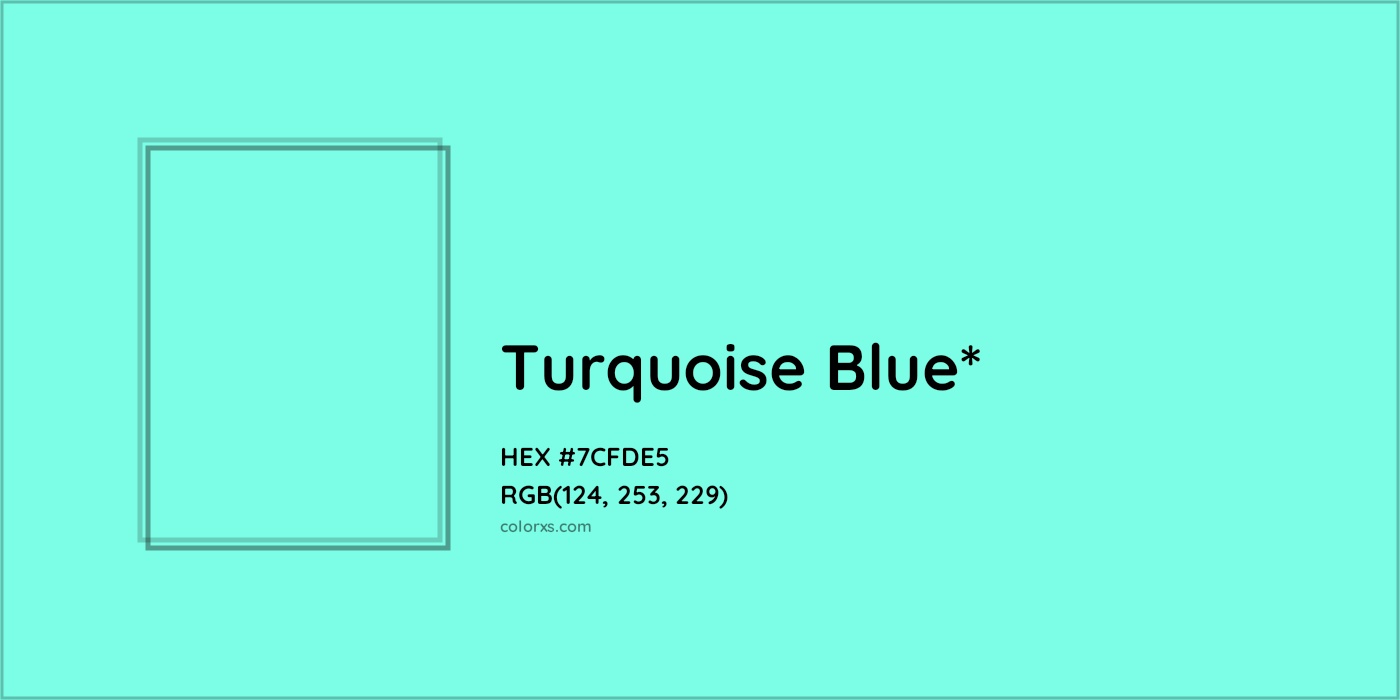 HEX #7CFDE5 Color Name, Color Code, Palettes, Similar Paints, Images