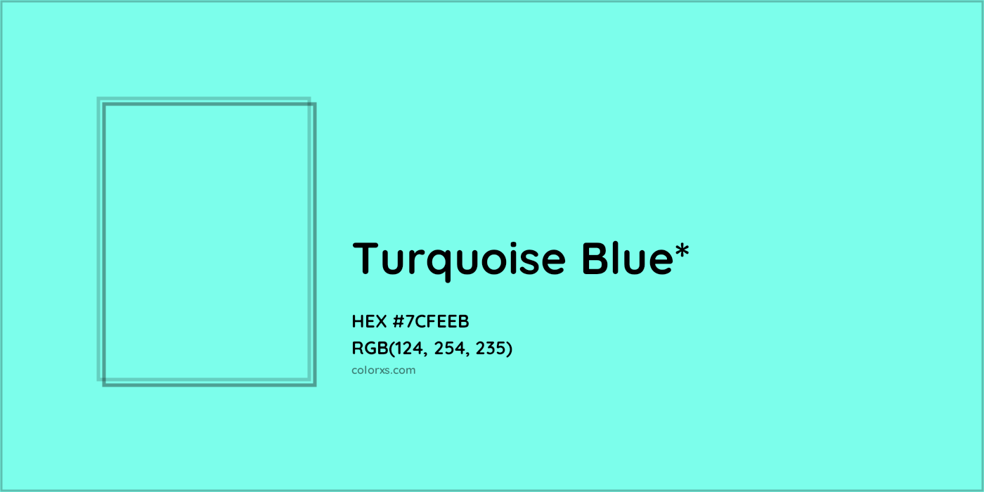 HEX #7CFEEB Color Name, Color Code, Palettes, Similar Paints, Images