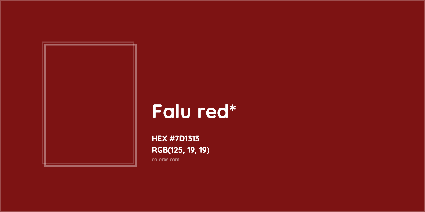 HEX #7D1313 Color Name, Color Code, Palettes, Similar Paints, Images