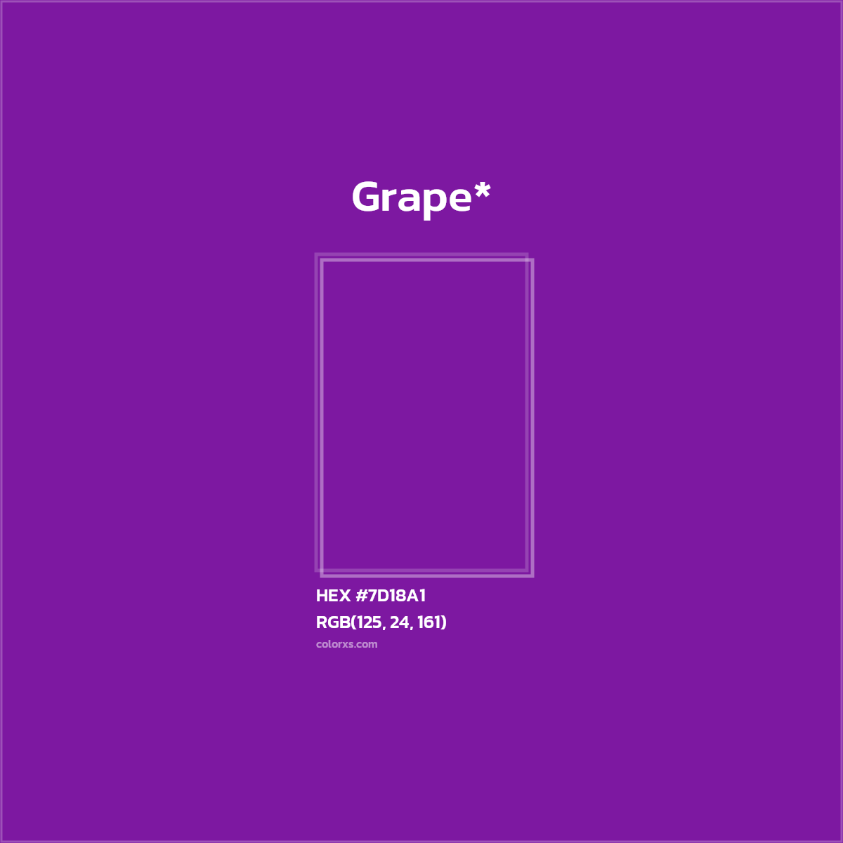 HEX #7D18A1 Color Name, Color Code, Palettes, Similar Paints, Images