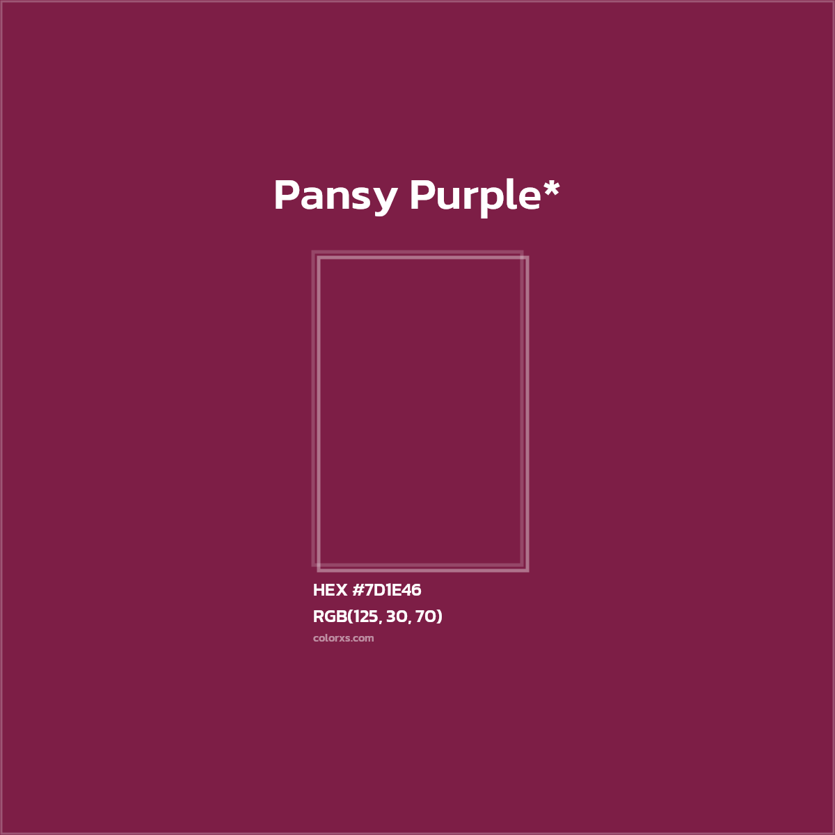HEX #7D1E46 Color Name, Color Code, Palettes, Similar Paints, Images