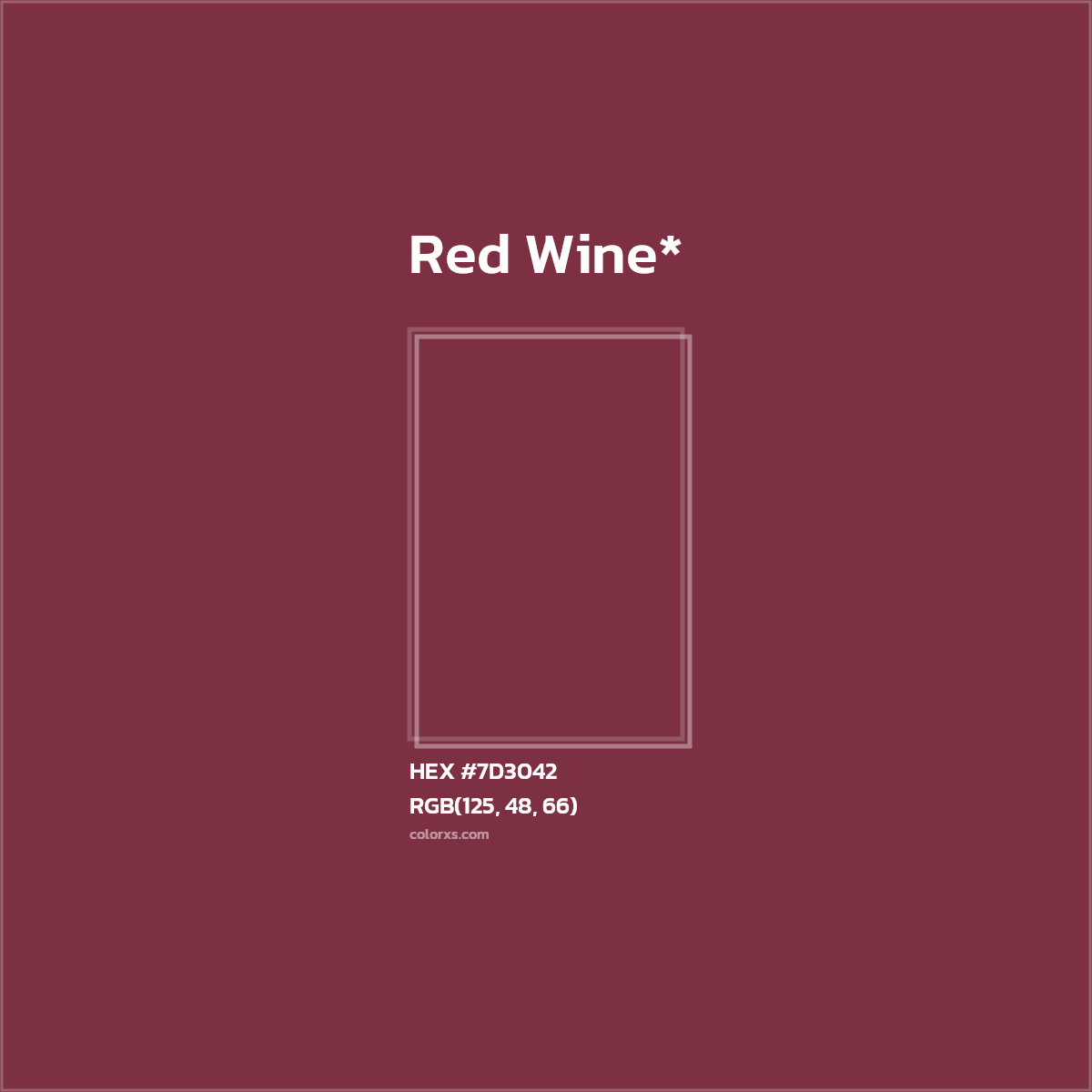 HEX #7D3042 Color Name, Color Code, Palettes, Similar Paints, Images