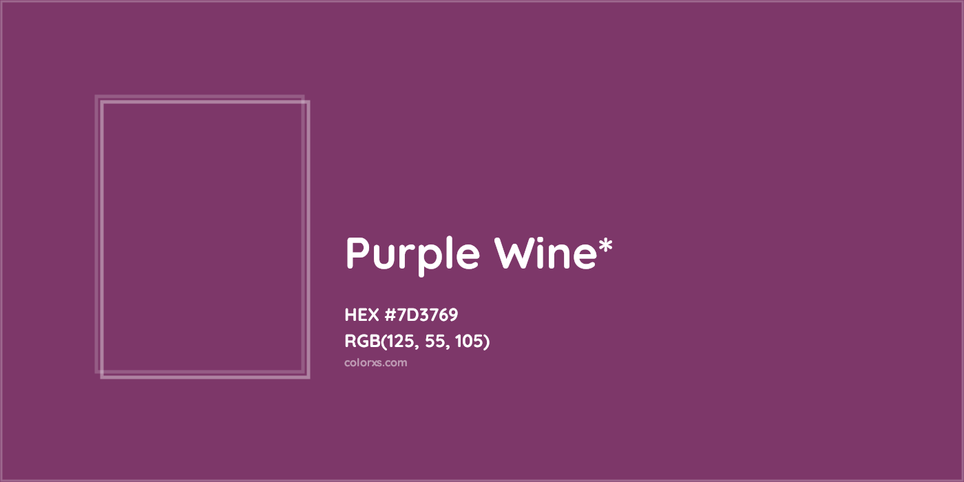 HEX #7D3769 Color Name, Color Code, Palettes, Similar Paints, Images