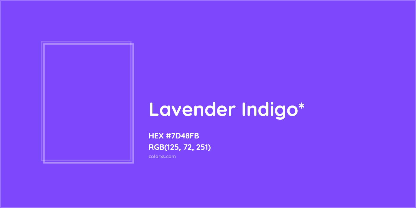 HEX #7D48FB Color Name, Color Code, Palettes, Similar Paints, Images
