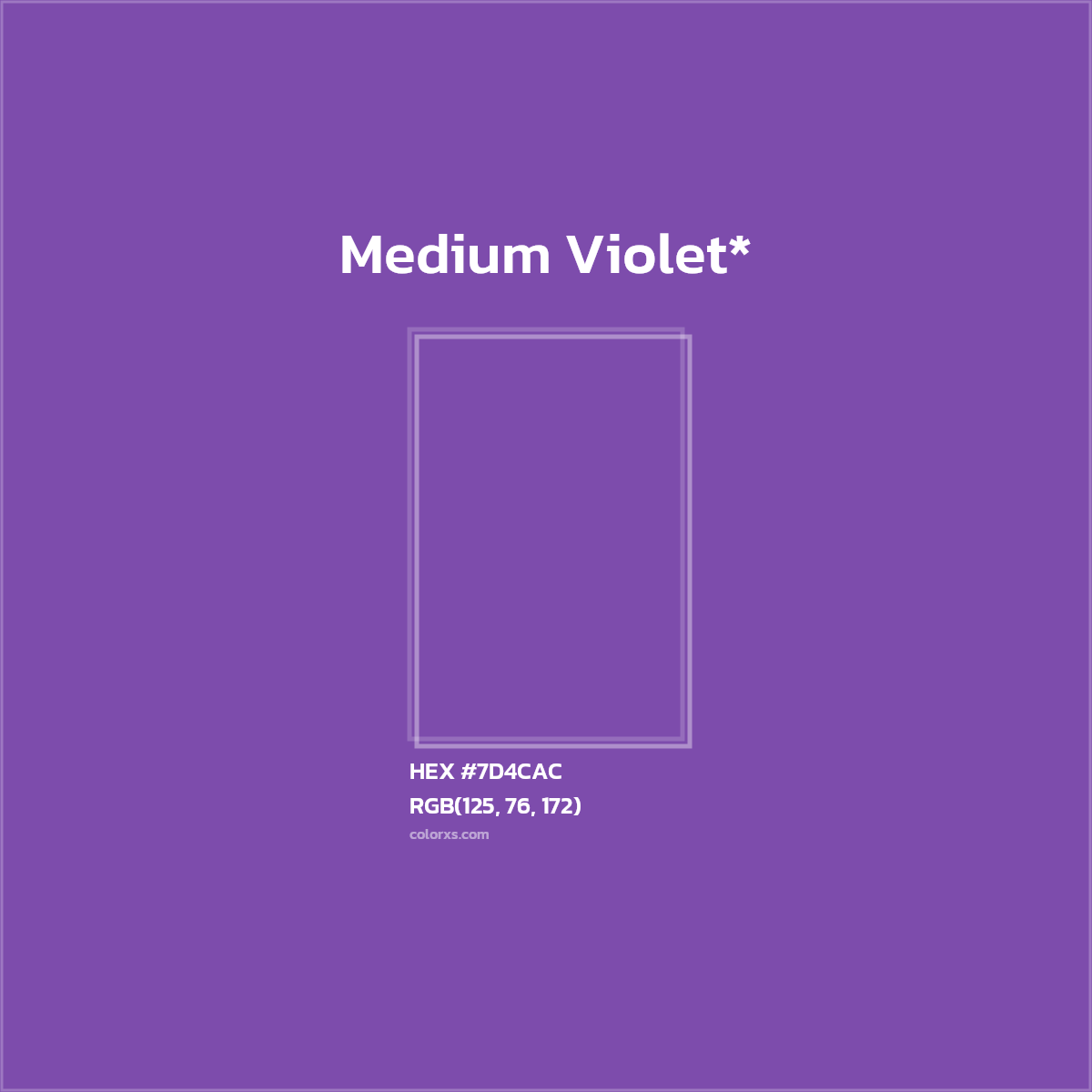 HEX #7D4CAC Color Name, Color Code, Palettes, Similar Paints, Images