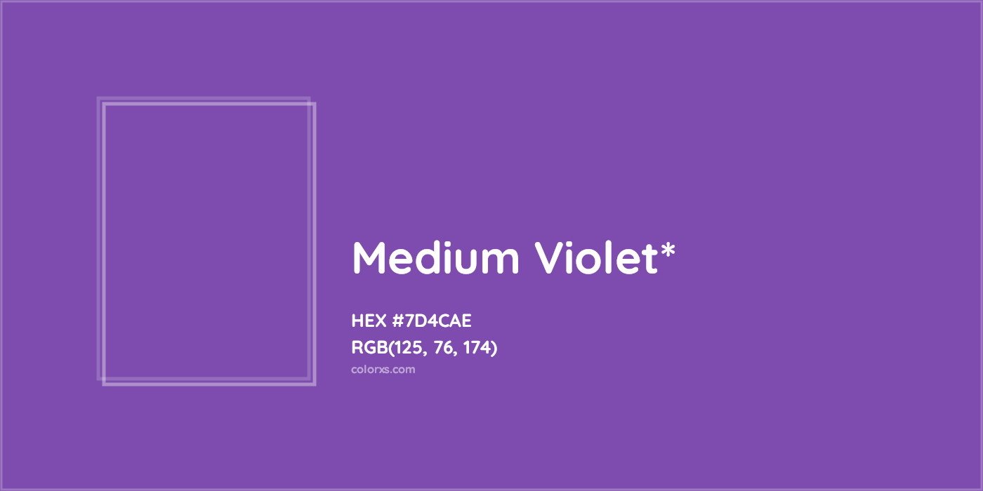 HEX #7D4CAE Color Name, Color Code, Palettes, Similar Paints, Images