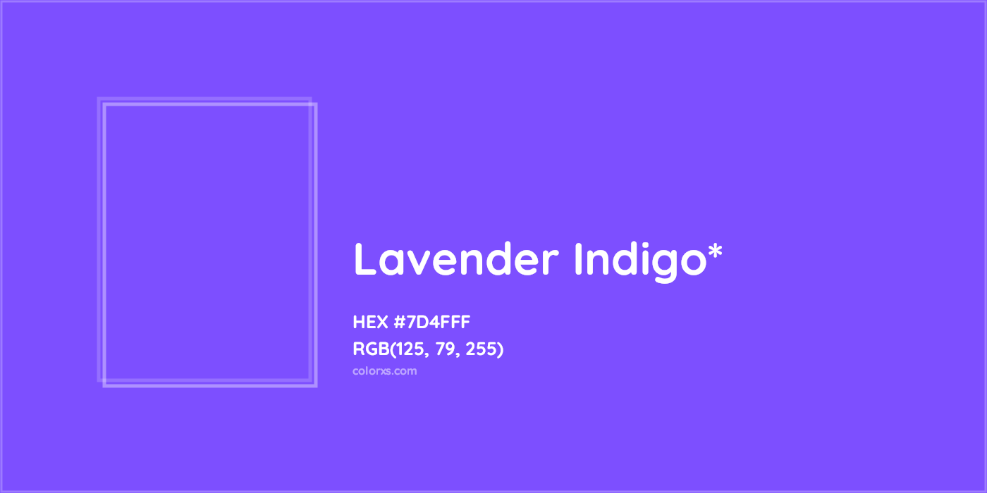 HEX #7D4FFF Color Name, Color Code, Palettes, Similar Paints, Images