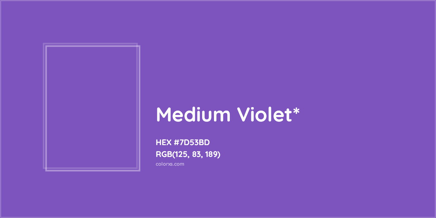 HEX #7D53BD Color Name, Color Code, Palettes, Similar Paints, Images