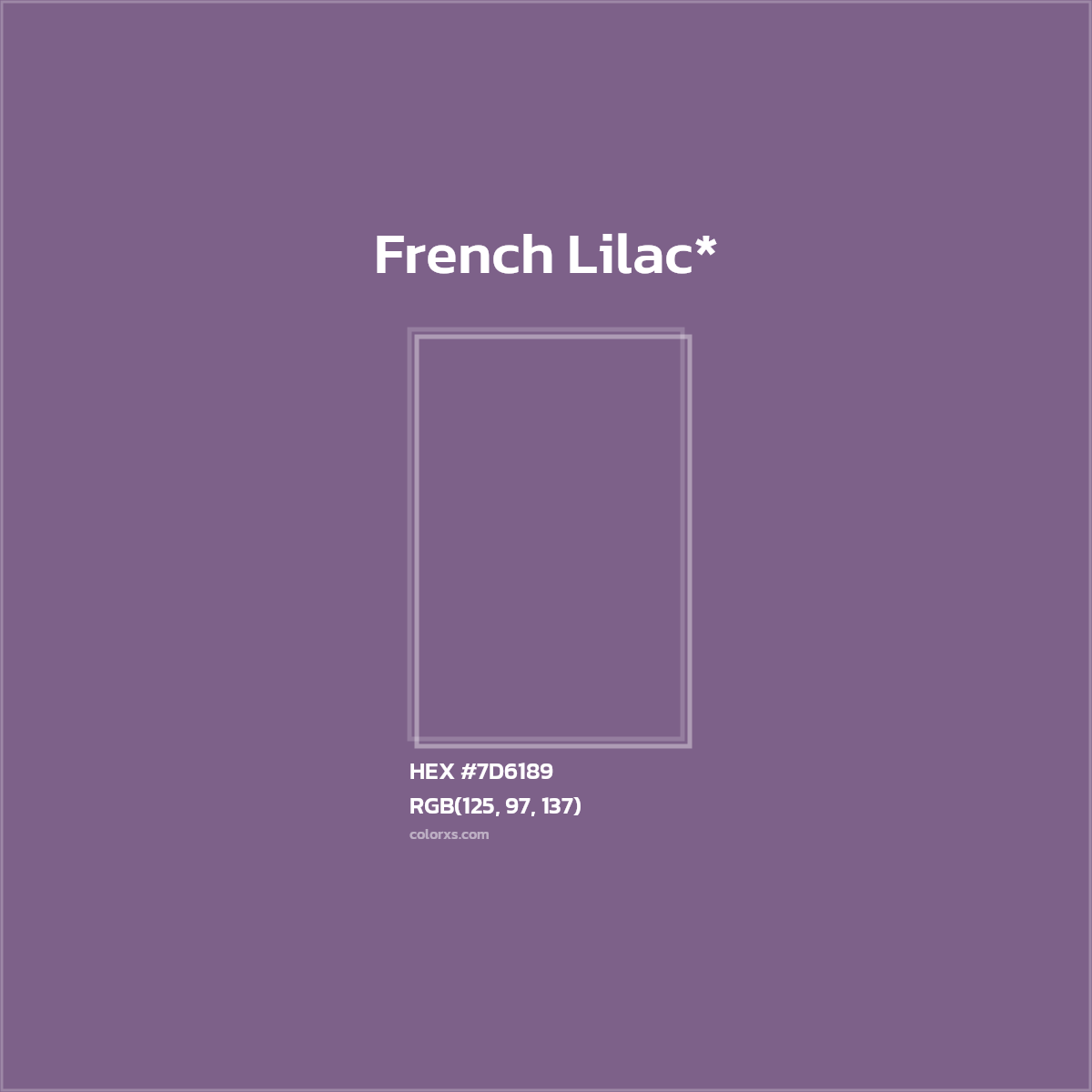 HEX #7D6189 Color Name, Color Code, Palettes, Similar Paints, Images