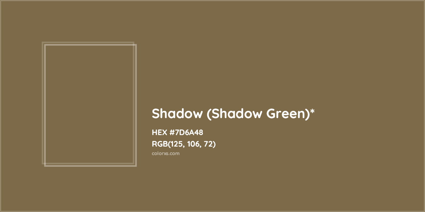 HEX #7D6A48 Color Name, Color Code, Palettes, Similar Paints, Images