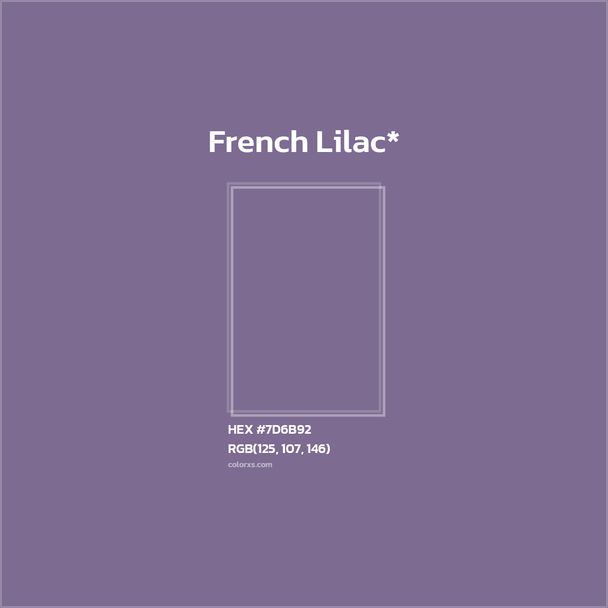 HEX #7D6B92 Color Name, Color Code, Palettes, Similar Paints, Images